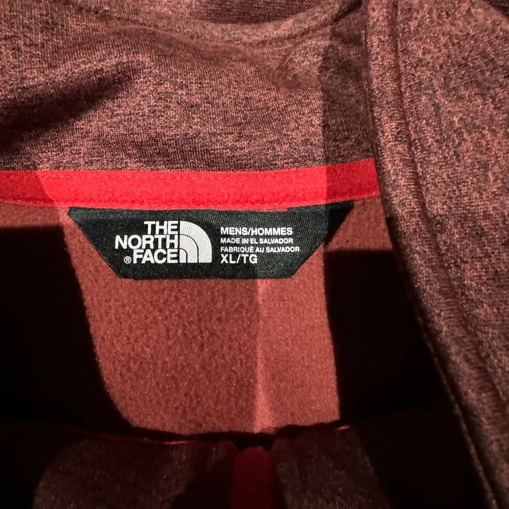 NWT The North Face Active Fit Canyonlands Red Heather Full‎ Zip Jacket
